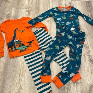 Carters dinosaur pajama set